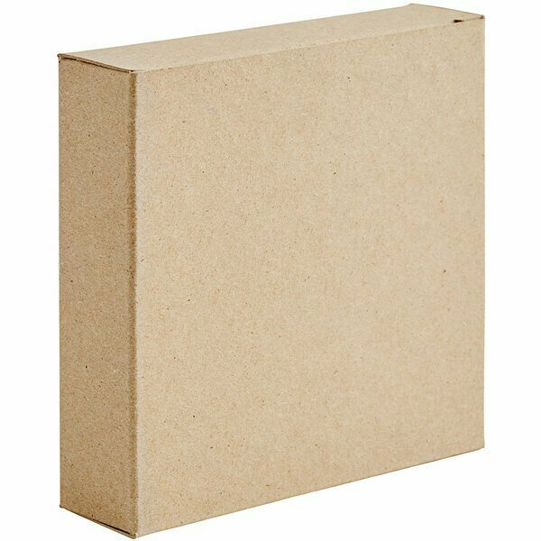 Lavex 4 5/8'' x 2 3/8'' x 7 5/16'' Kraft Reverse Tuck Carton, 250PK 442BOX44RTL